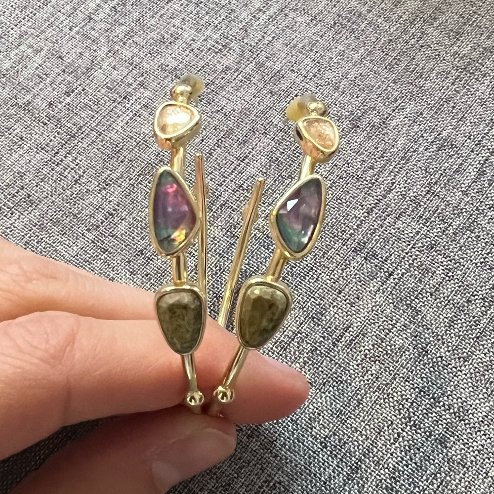 Kendra Scott Gold Hoops